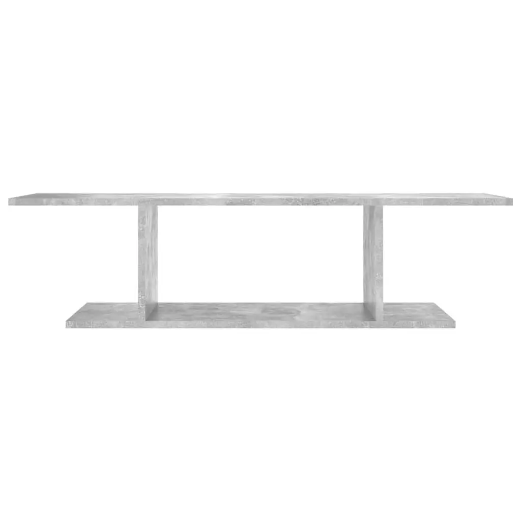 Wall Mounted TV Cabinet Grey Living Room 103 x 30 x 26.5 cm