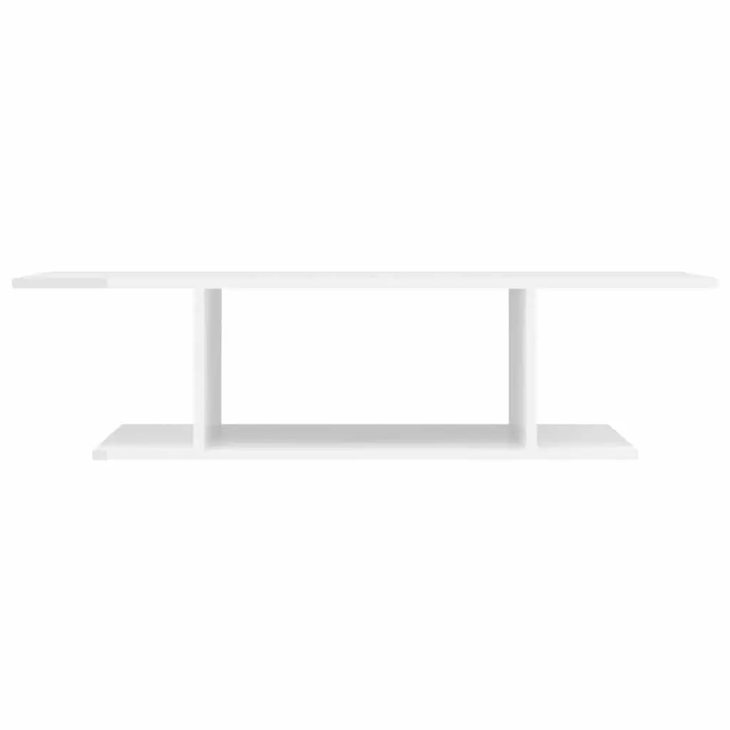 Wall Mounted TV Cabinet for Living Room White Gloss 103 x 30 x 26.5 cm