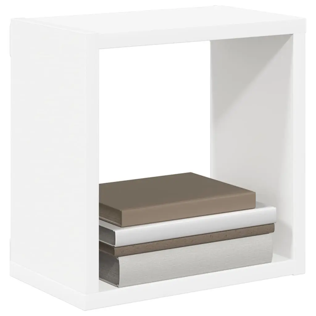 Wall Cube Shelves Floating Storage Display Organiser Bedroom Living 26 x 15 x 26 cm 6 Piece