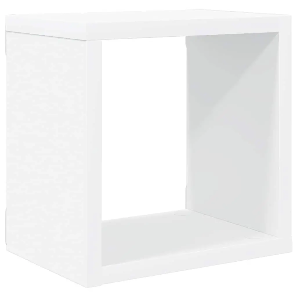 Wall Cube Shelves Set 4 pcs Floating Storage Display Organiser Home Decor