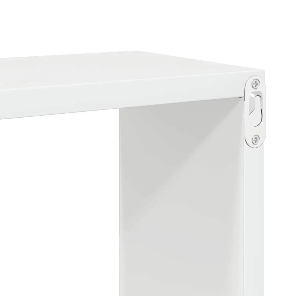 Wall Cube Shelves 4 Piece Set White Floating Storage Display Organiser Home