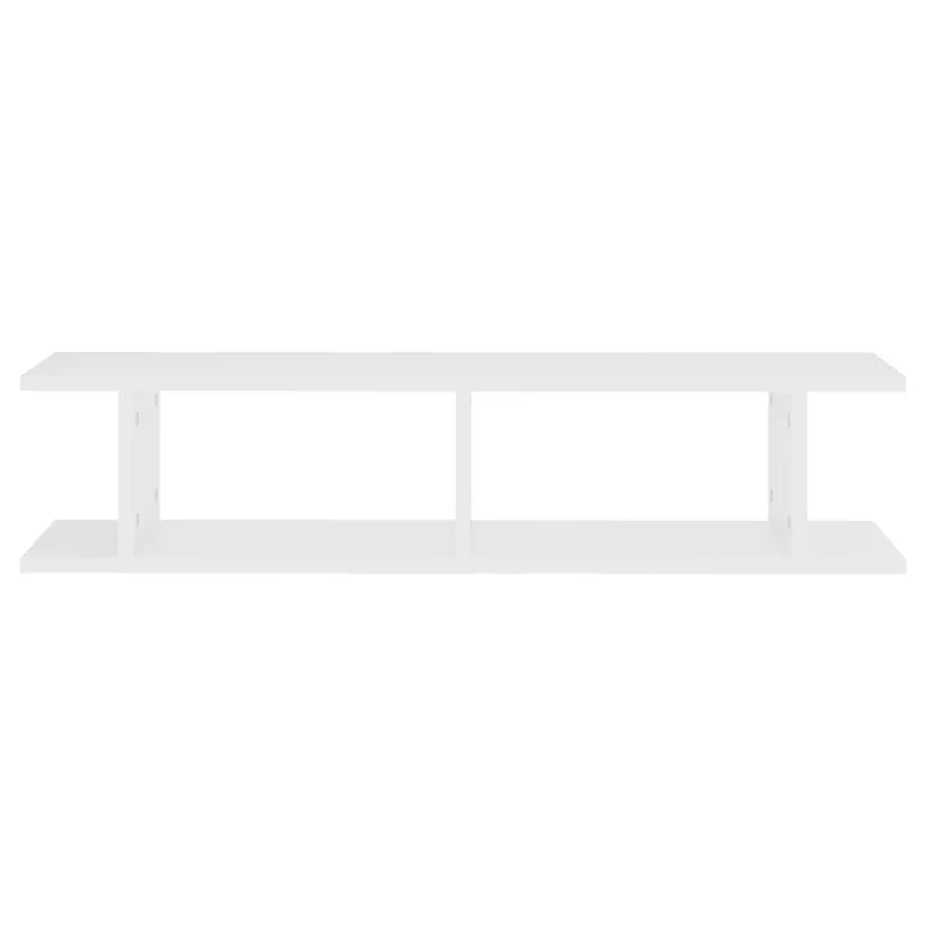 White Wall Shelf 90x18x20cm Floating Display Cube Storage Shelves Decor