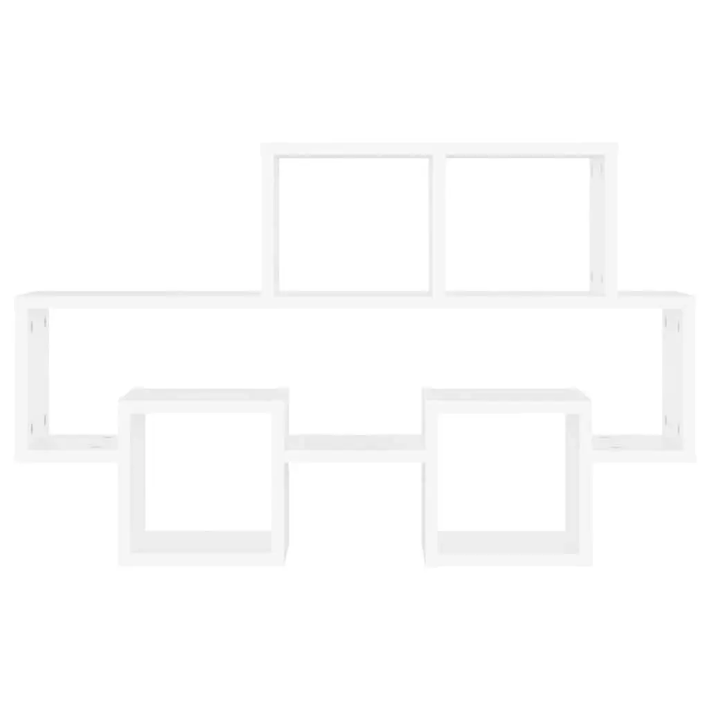 Car-Shaped Wall Shelf for Storage and Display 82 x 15 x 51 cm White