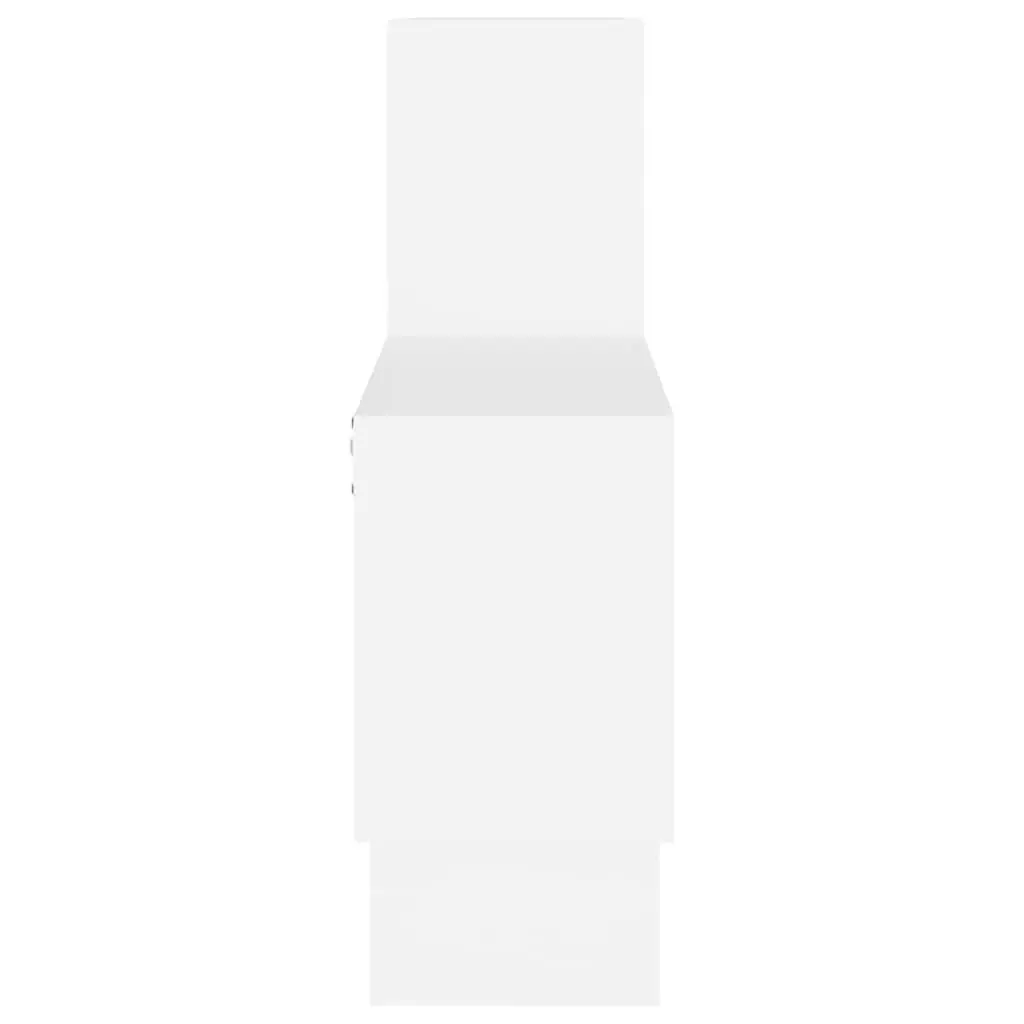 Car-Shaped Wall Shelf for Storage and Display 82 x 15 x 51 cm White