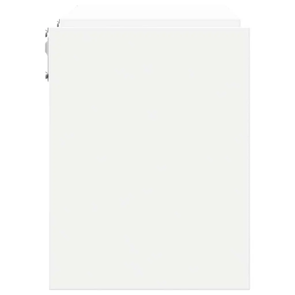 Wall Shelves 2 Pieces White Floating Display Shelf Invisible Mount Home Decor