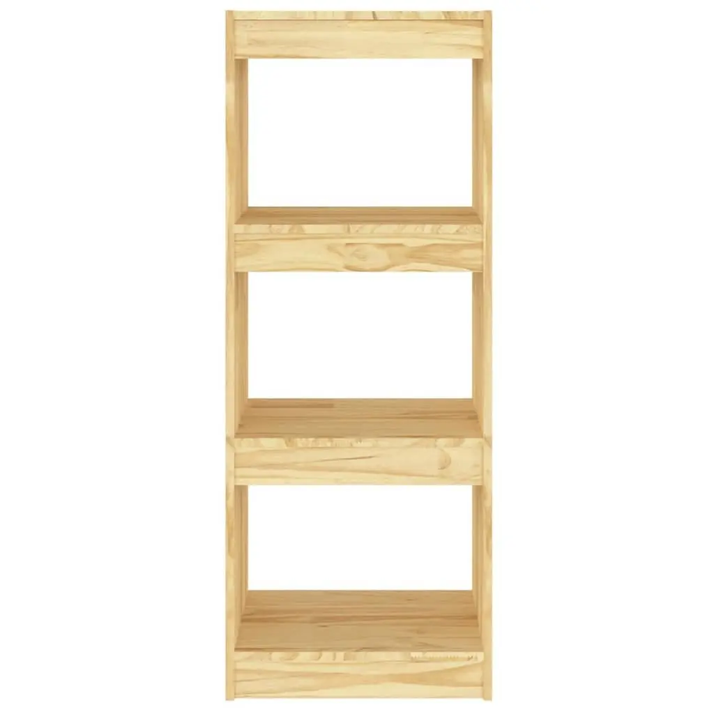 Solid Pinewood Room Divider Storage Shelf 40x30x103.5cm