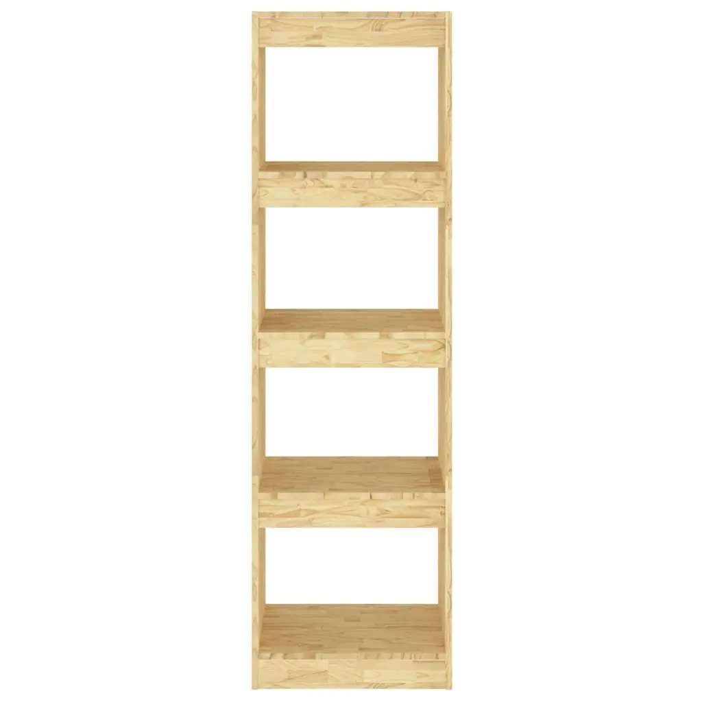 Wooden Book Cabinet Room Divider Storage Shelving Unit 4 Compartment 40 x 30 x 135.5 cm