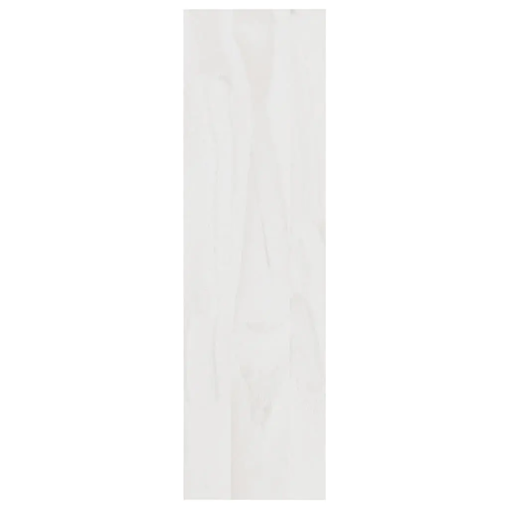 Book Cabinet Storage Organiser Room Divider White 100x30x103 cm