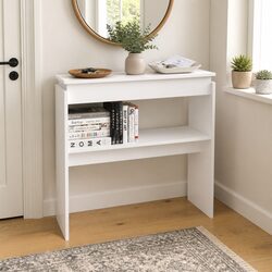 Engineered Wood Console Table - 80L x 30W x 80H cm