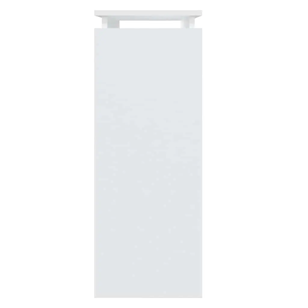 Console Table White Hallway Entryway Side Table Accent Furniture Storage