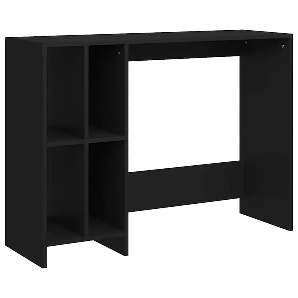 Black Compact Desk for Study and Work