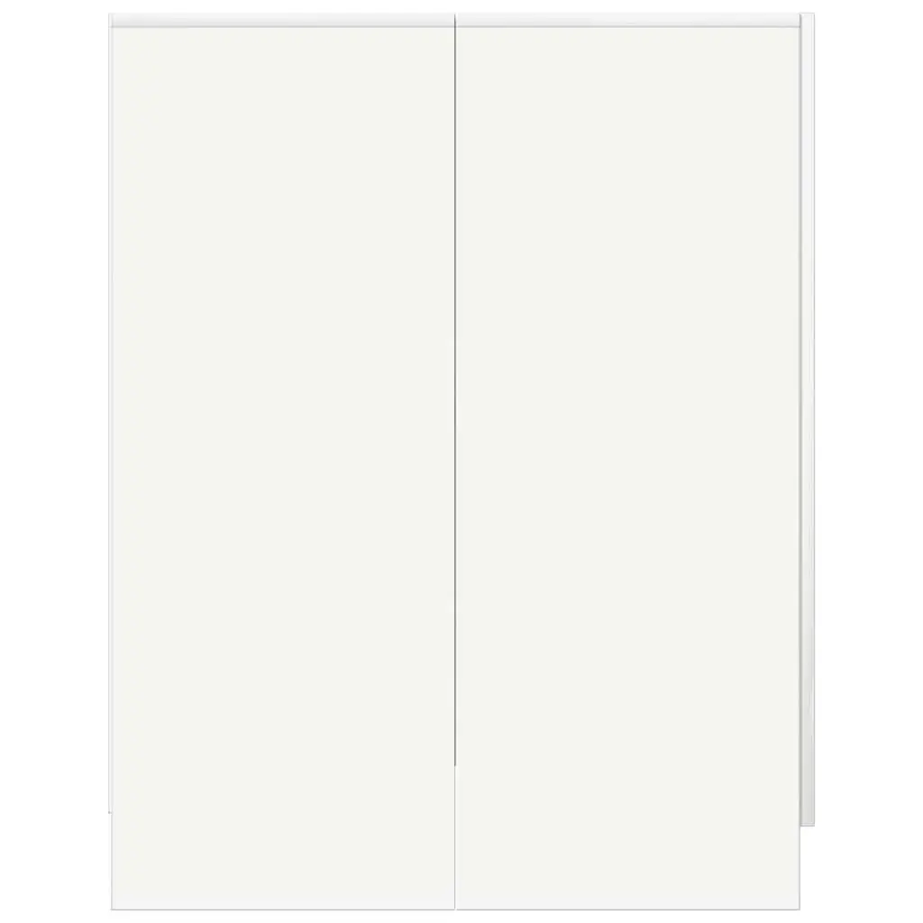 Bathroom Storage Cabinet 2 Doors 71 x 71.5 x 91.5 cm