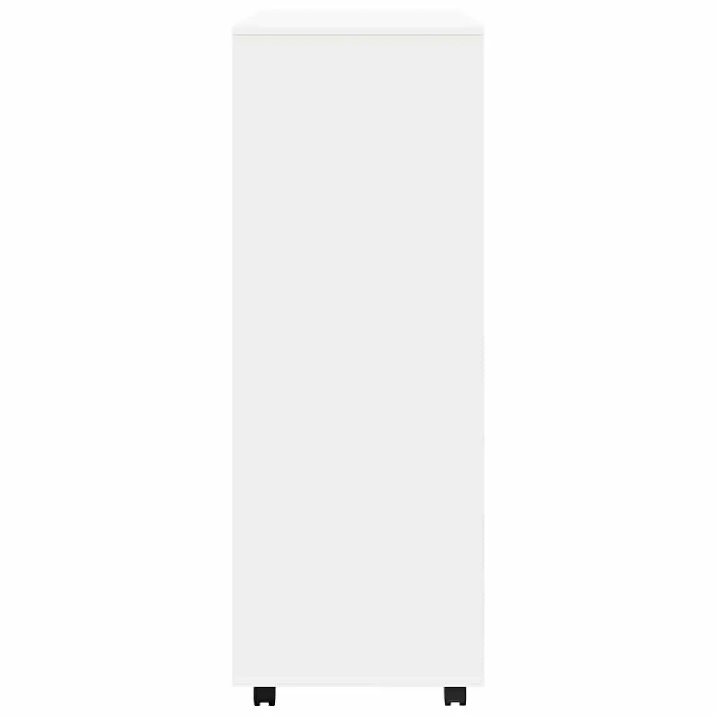 Wardrobe Cabinet Bedroom Storage Open Compartment 80W x 40D x 110H cm White