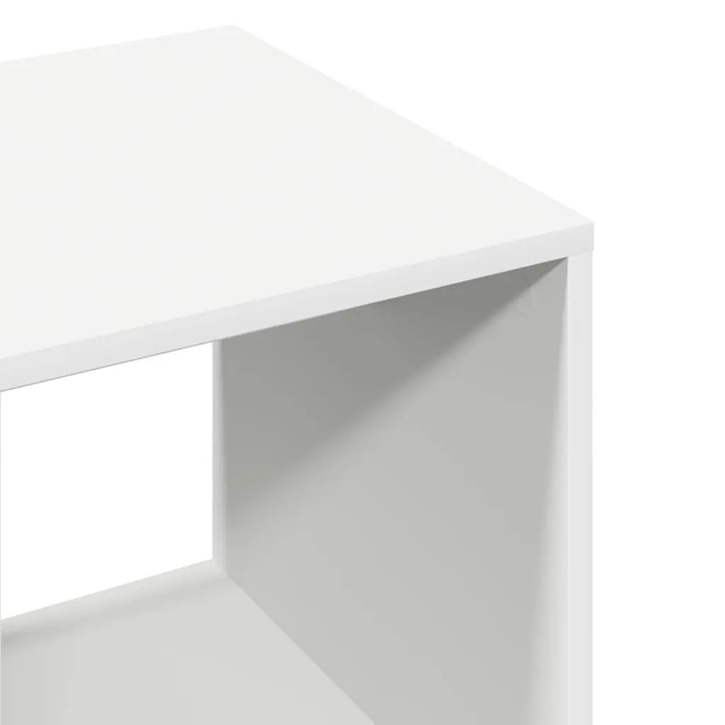 Wardrobe Cabinet Bedroom Storage Open Compartment 80W x 40D x 110H cm White