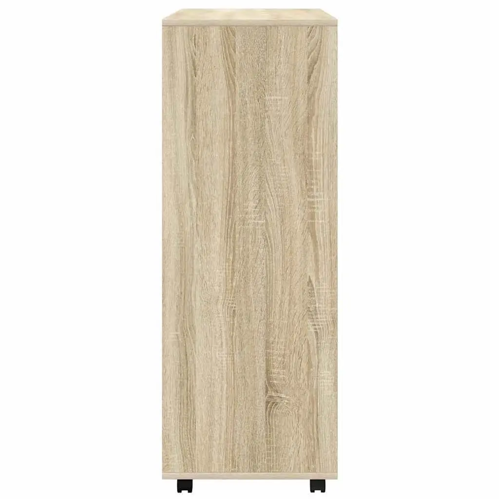 Engineered Wood Wardrobe Bedroom Storage Cabinet Open Compartment 80W x 40D x 110H cm