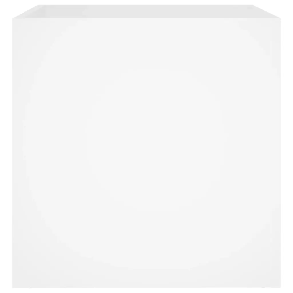 White Planter Box 40x40x40 cm Flower Pot