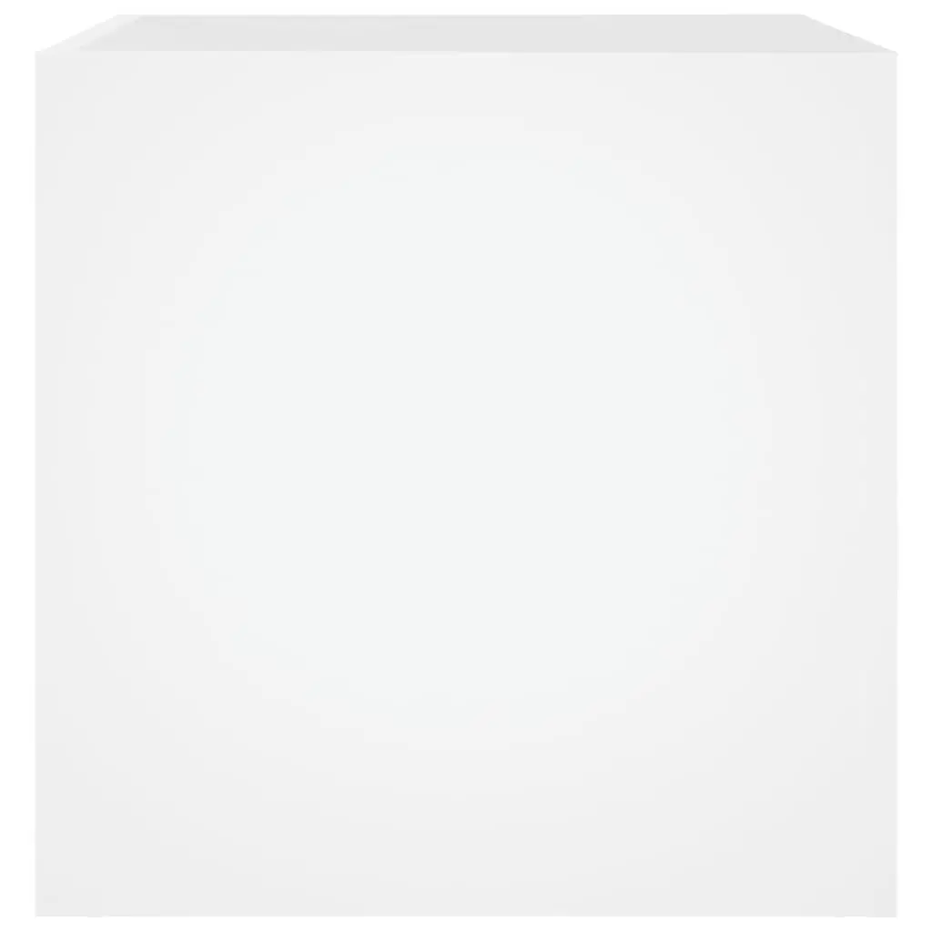 White Planter Box 40x40x40 cm Flower Pot