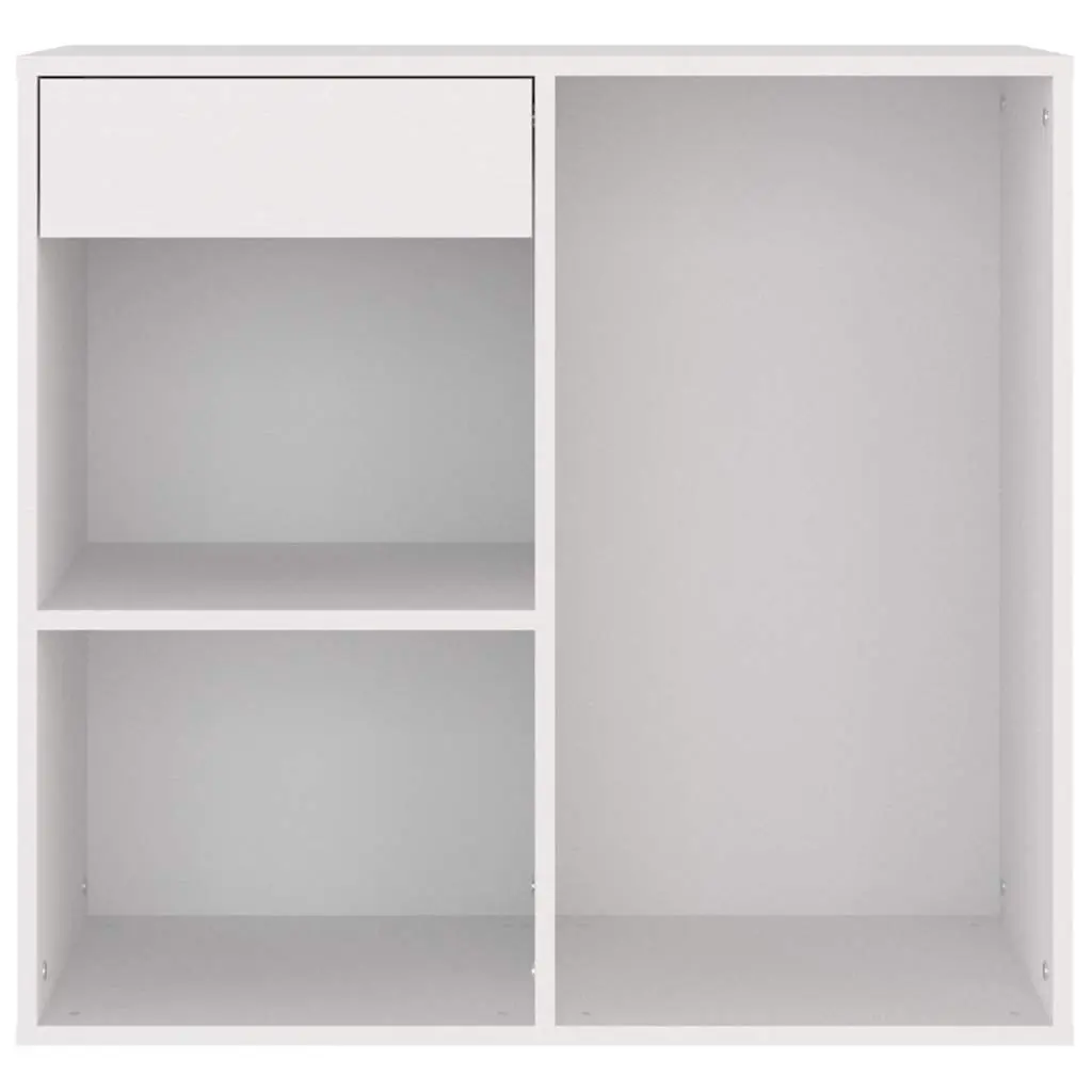 Cosmetic Cabinet Storage Unit for Bathroom White 80 x 40 x 75 cm