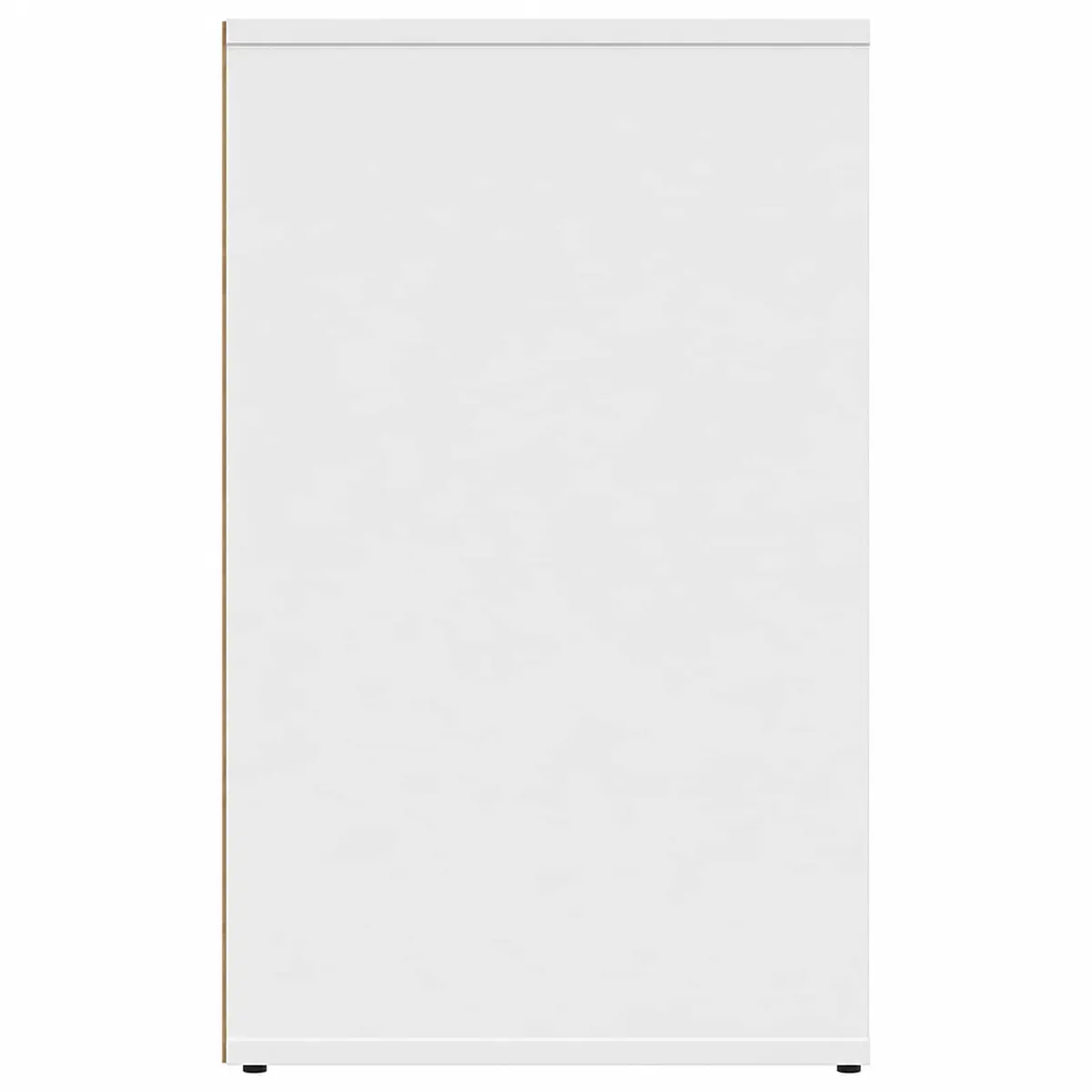 White Dressing Cabinet Storage Engineered Wood Bedroom Makeup Organizer