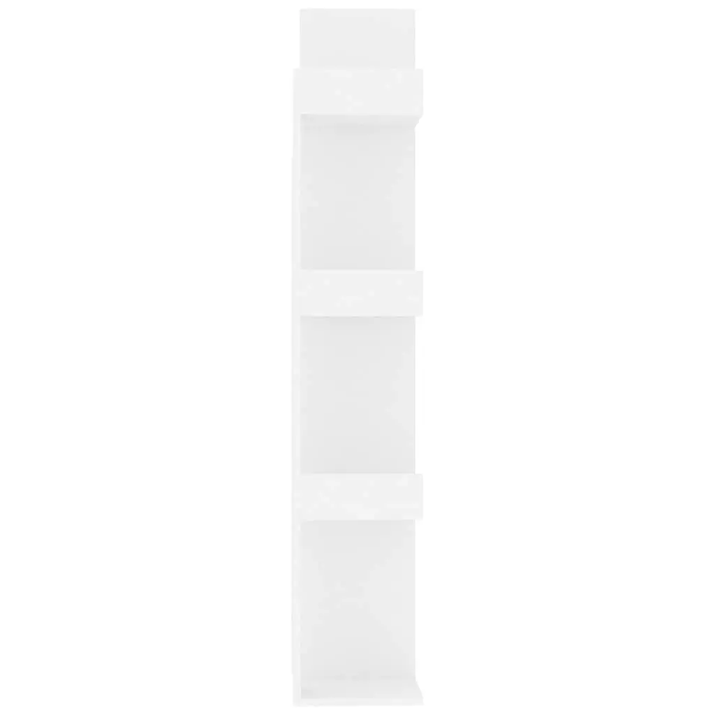 Book Cabinet White 8-Compartment Storage Bookshelf Standing Shelving Unit