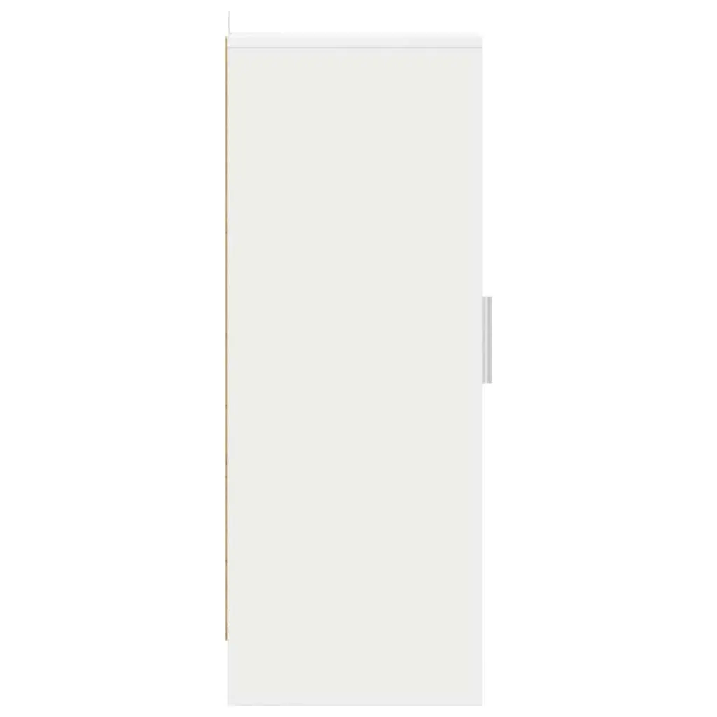 Shoe Cabinet White Storage Organiser for Home 6 Shelves