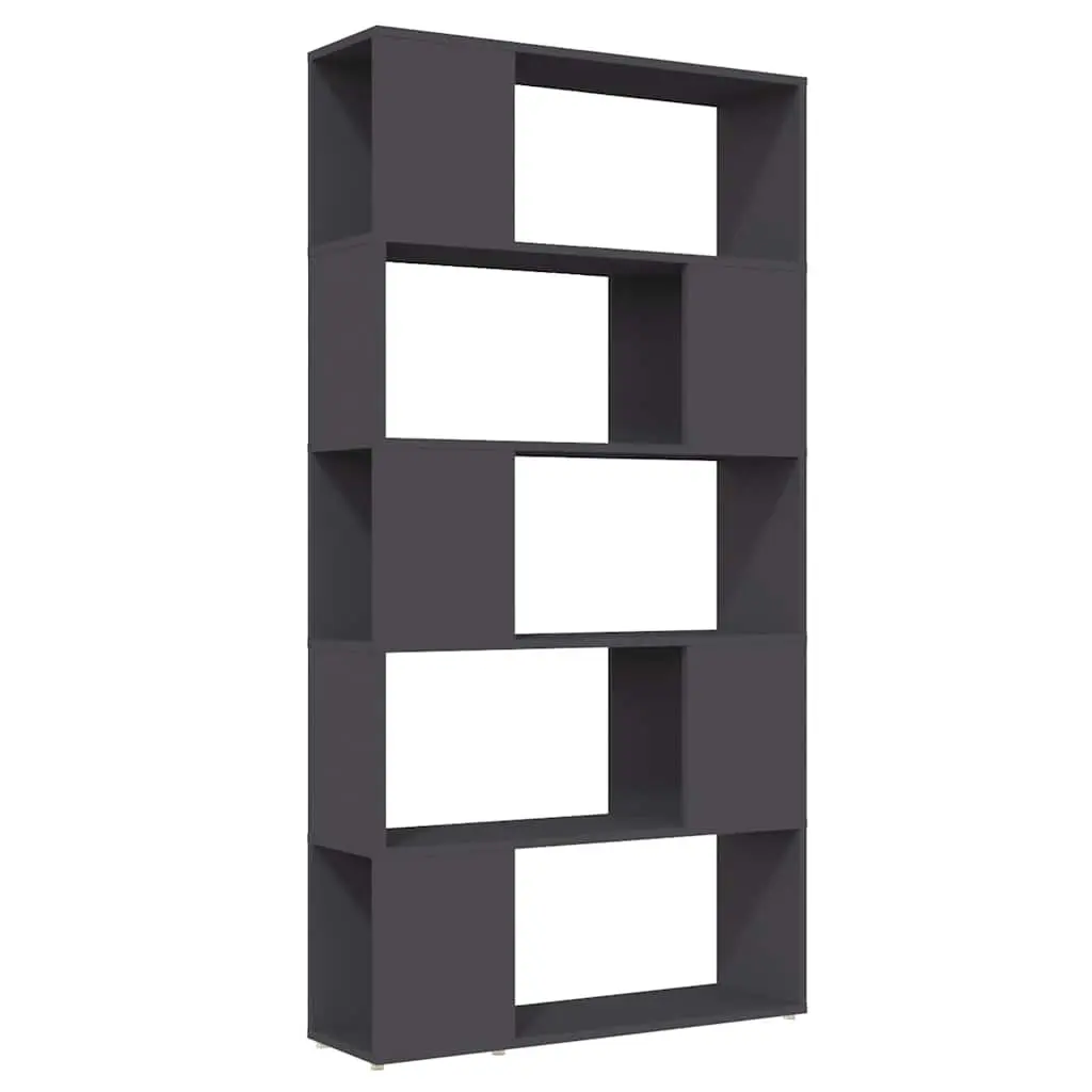 Grey Book Cabinet Room Divider