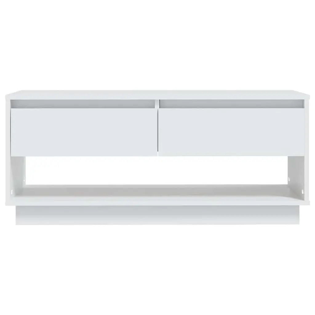 TV Cabinet White Living Room 102 x 41 x 44 cm