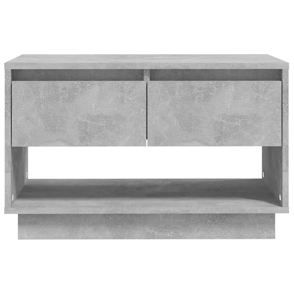 Concrete Grey TV Cabinet with Storage