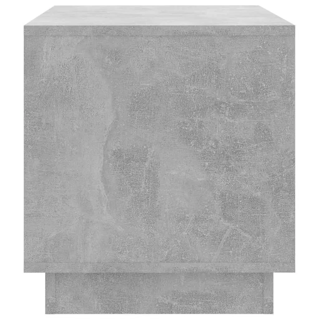 Concrete Grey TV Cabinet with Storage