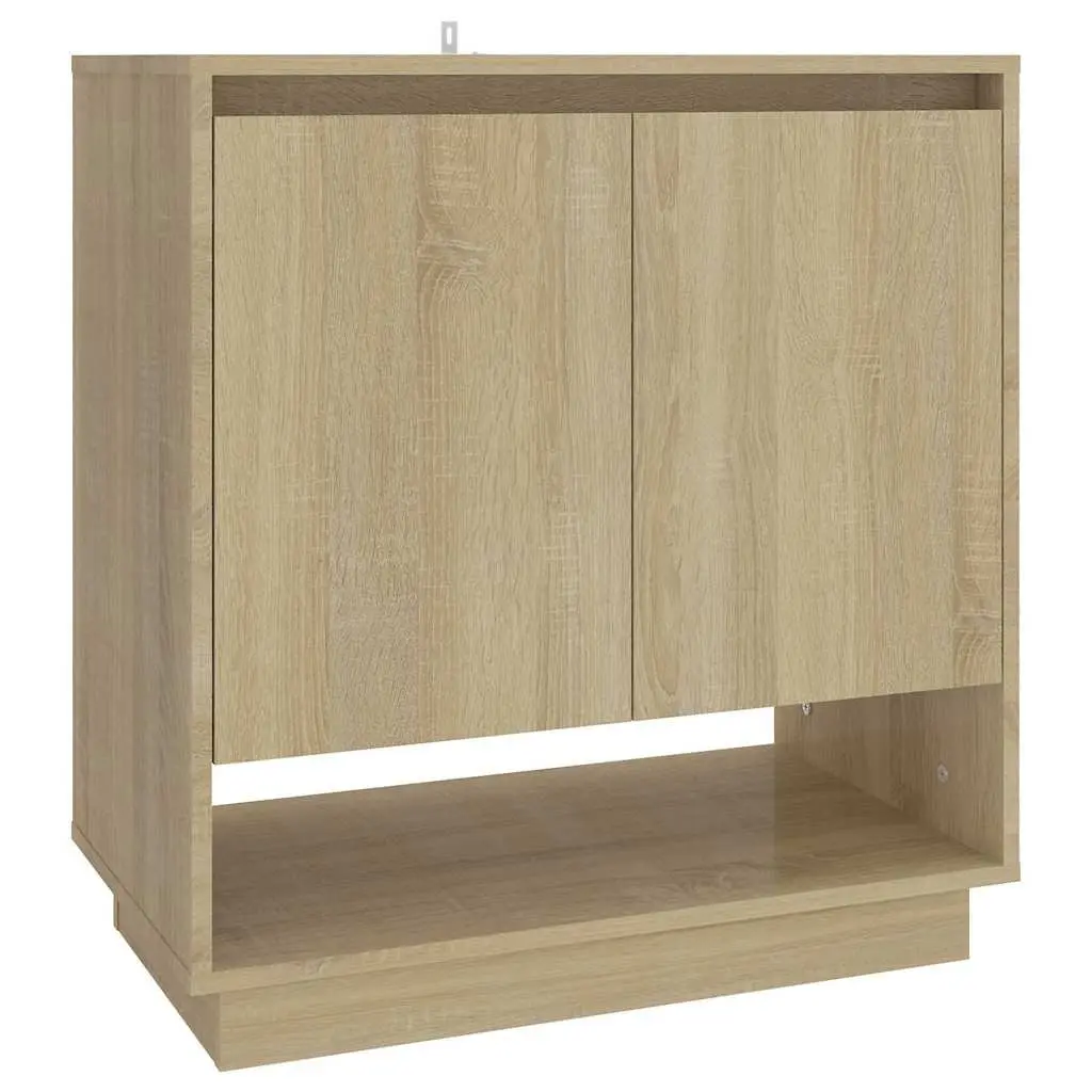 Sideboard Storage Cabinet for Home Brown Engineered Wood 70 x 41 x 75 cm