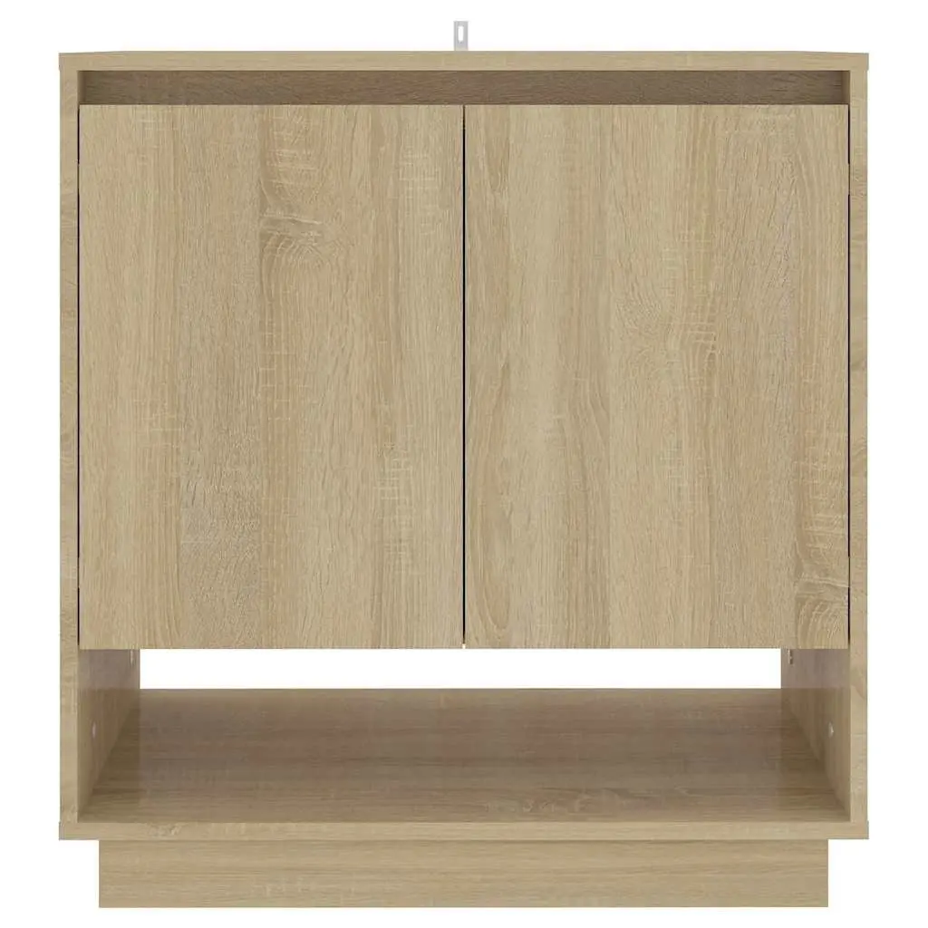 Sideboard Storage Cabinet for Home Brown Engineered Wood 70 x 41 x 75 cm