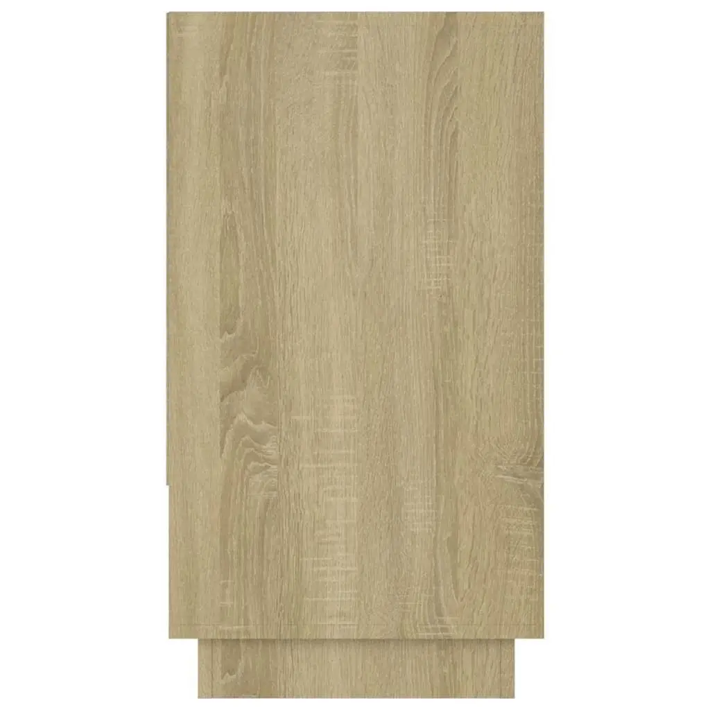 Sideboard Storage Cabinet 70x41x75cm Brown Engineered Wood Buffet Drawers