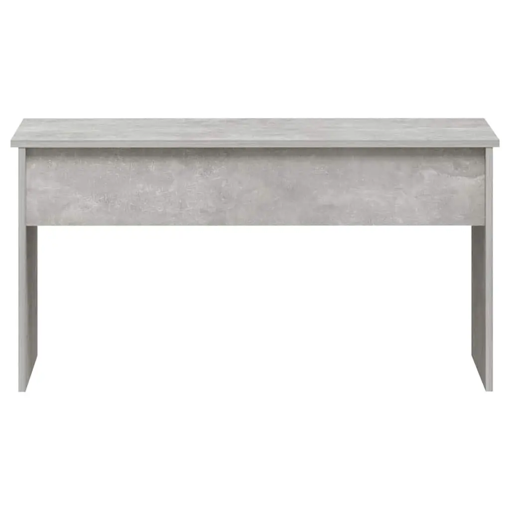 Grey Lift-Top Coffee Table with Storage