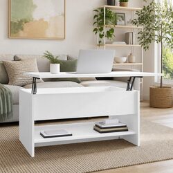 Coffee Table Specifications: 80 x 50 x 40 cm, White