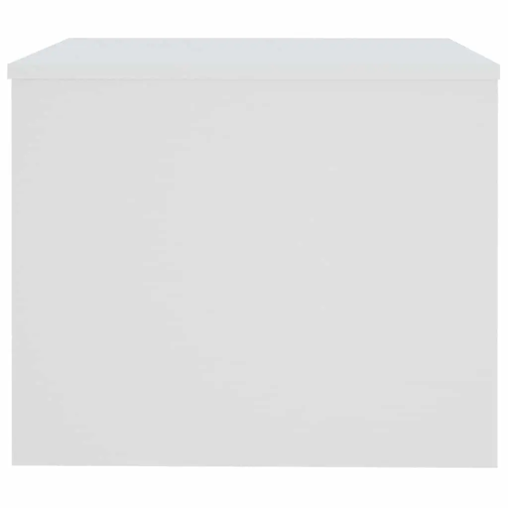 Coffee Table White Accent Living Room Furniture with Hidden Storage Compartment
