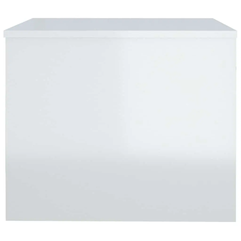 Coffee Table Living Room White High Gloss Lift Top Storage Compartment
