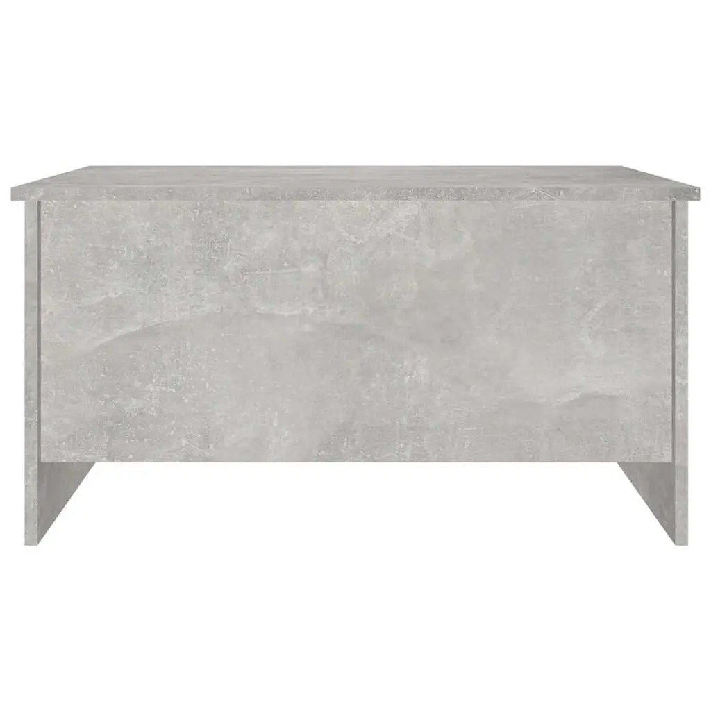 Coffee Table Lift-Top Design Grey Engineered Wood Storage Compartment Living