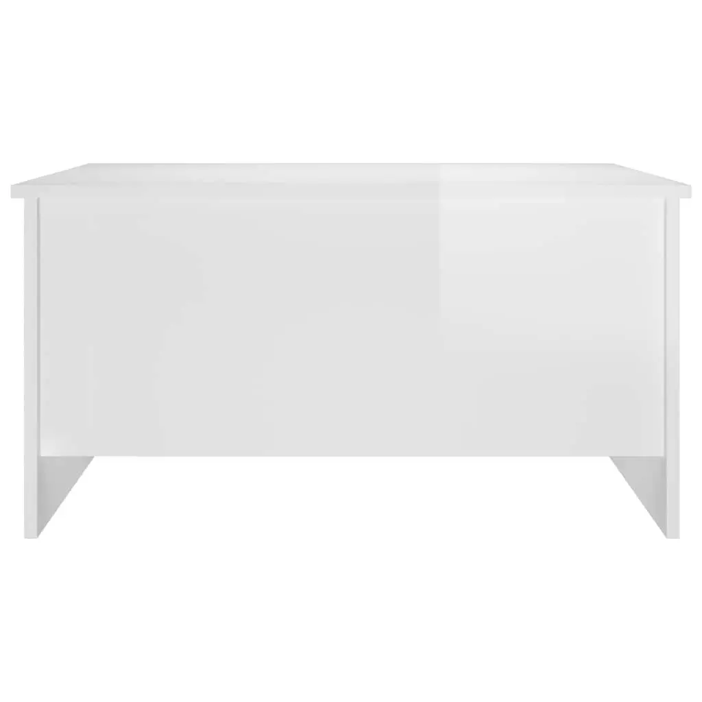 White High Gloss Lift Top Coffee Table