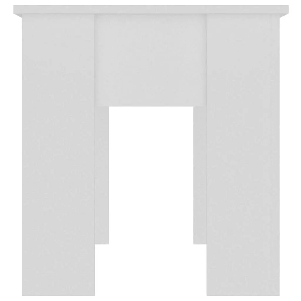 Lift Top Coffee Table White Modern Living Room Storage Furniture Engineered Wood