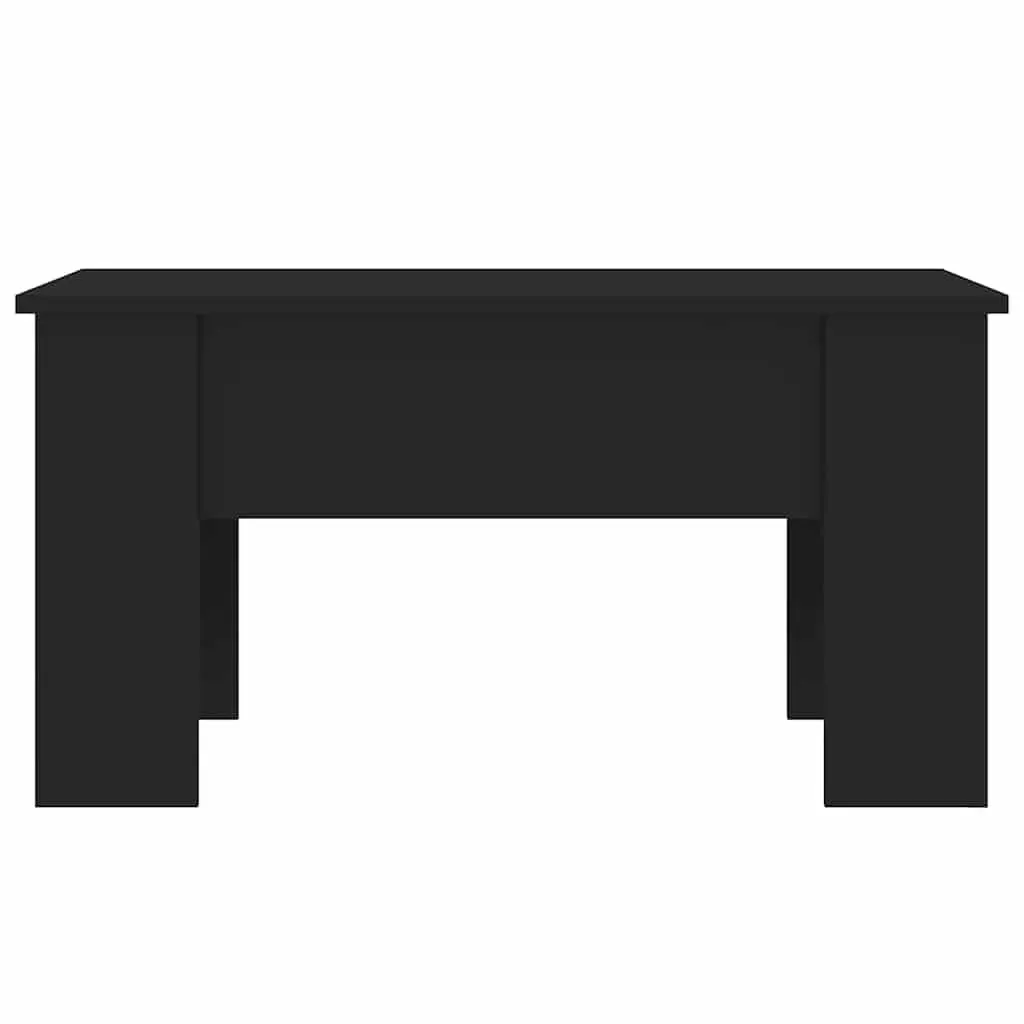 Coffee Table Lift Top Black for Living Room 79L x 49W x 41H cm