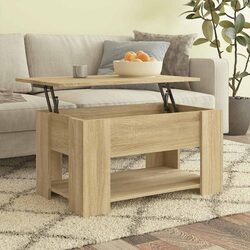 Specifications of Brown Coffee Table with Lift Top