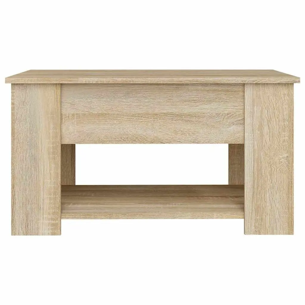 Brown Coffee Table with Lift Top