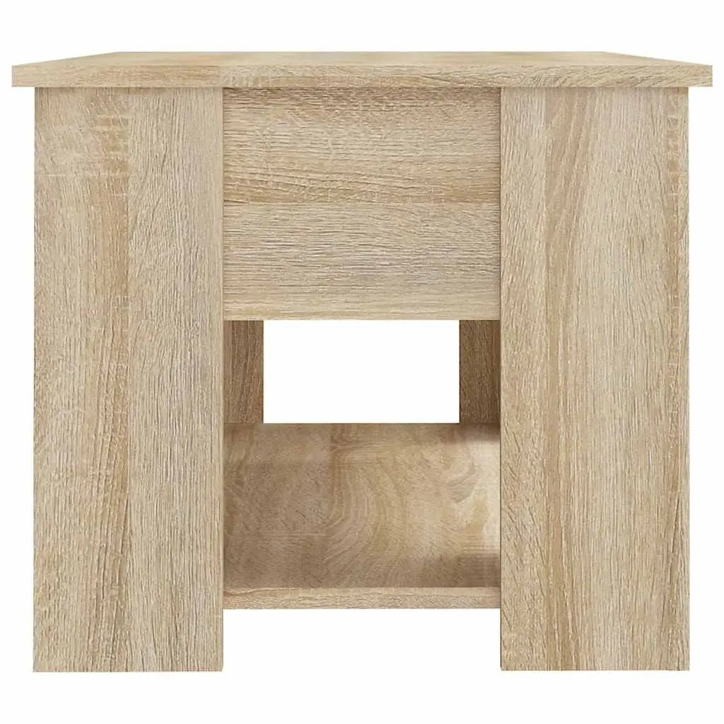 Brown Coffee Table with Lift Top