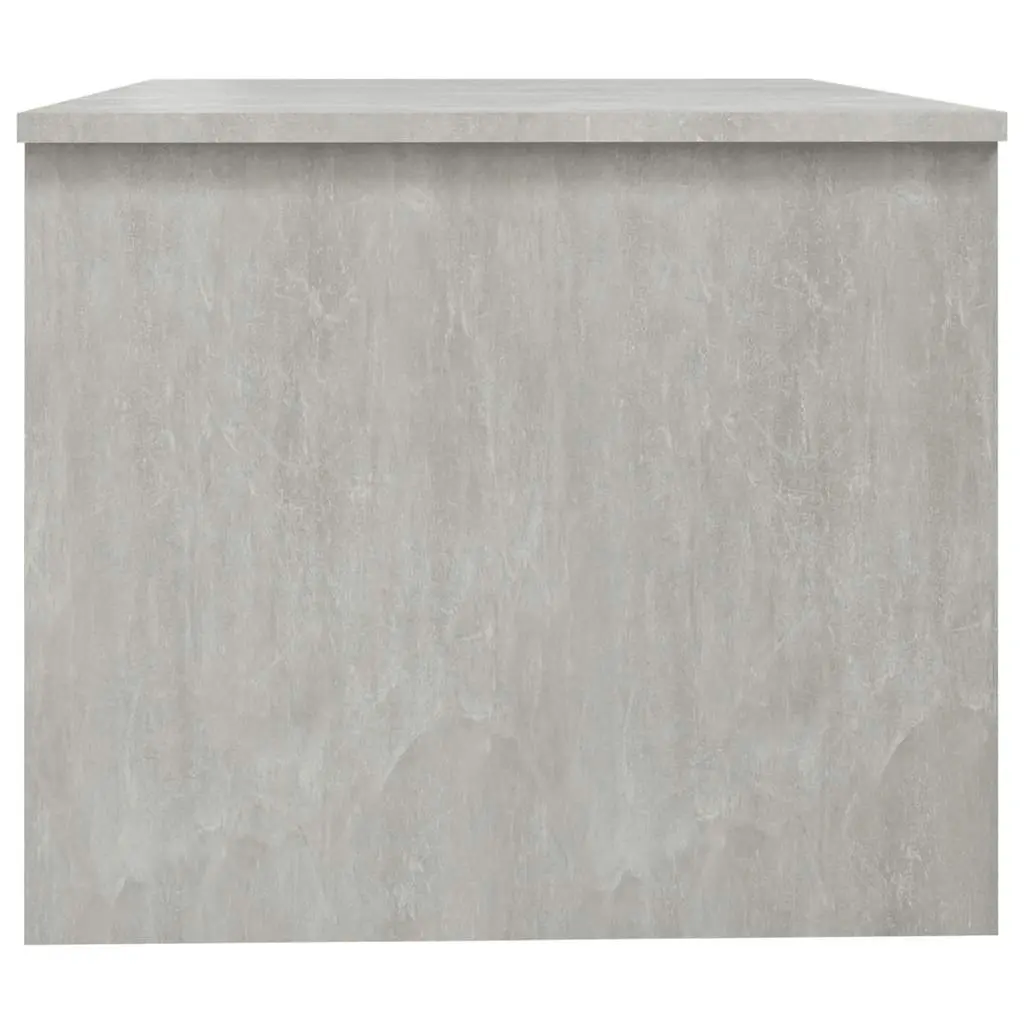 Coffee Table Grey Engineered Wood Hidden Storage Compartments Adjustable