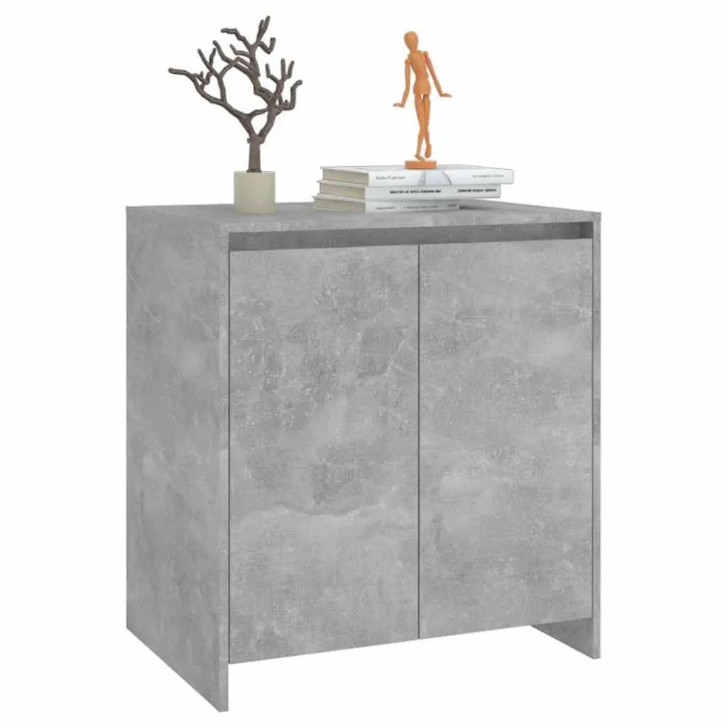 Grey Sideboard Cabinet 70x41x75cm