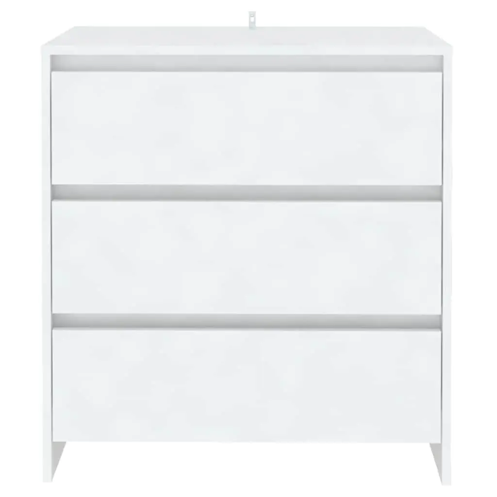 Sideboard White Storage Cabinet Living Room 70W x 41D x 75H cm