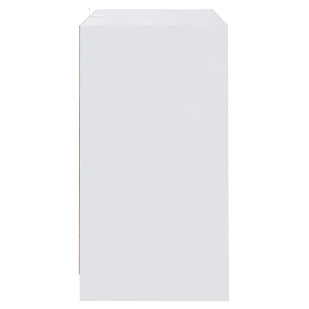 Sideboard White Storage Cabinet Living Room 70W x 41D x 75H cm