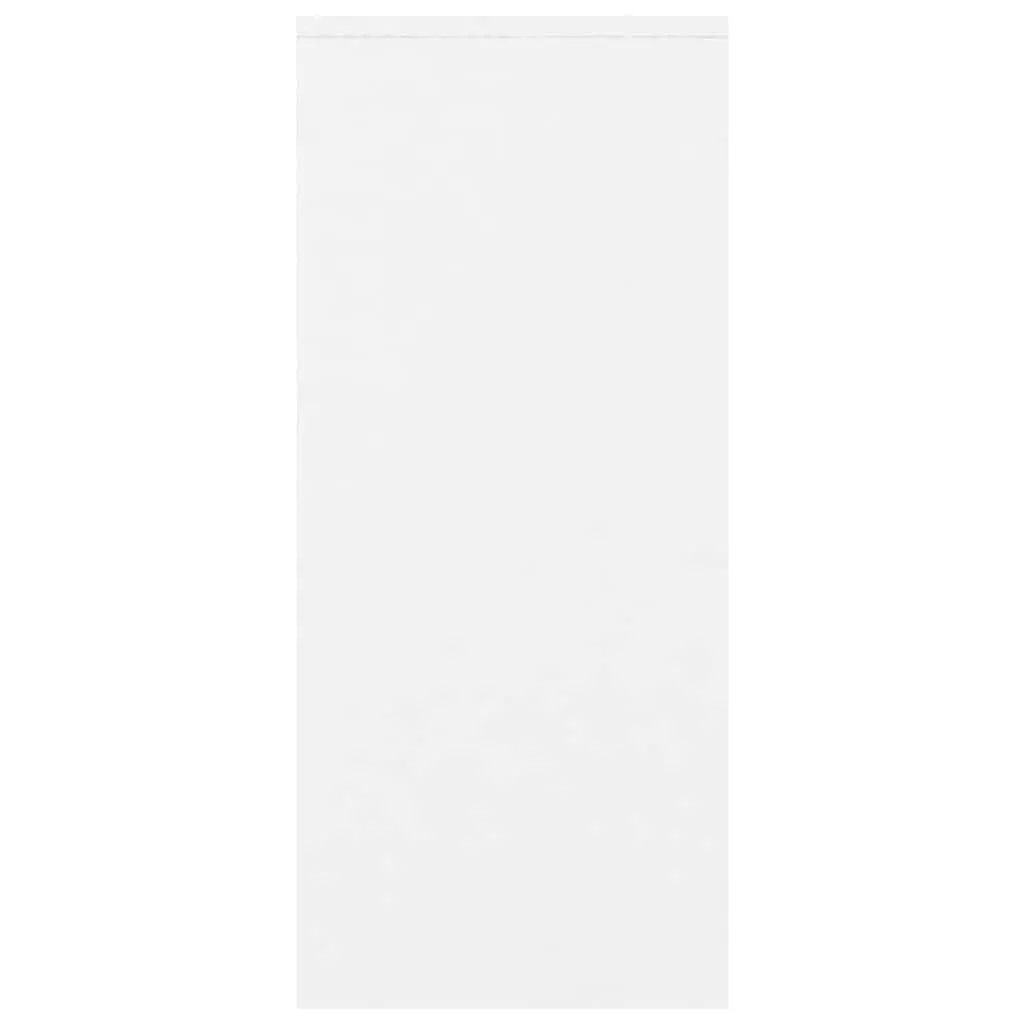 Sideboard White Storage Cabinet 3 Doors Engineered Wood Buffet Display Furniture