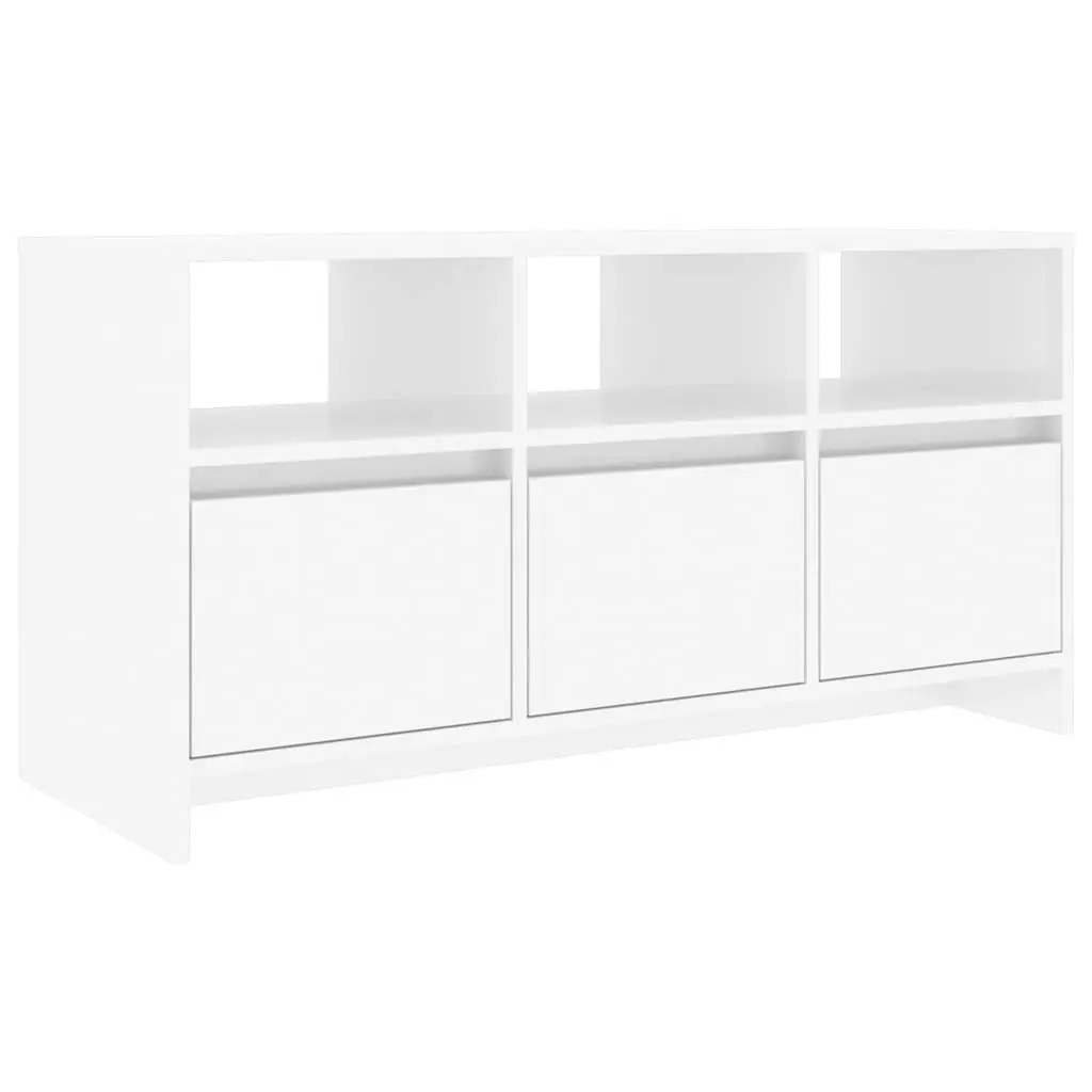 White High Gloss TV Cabinet