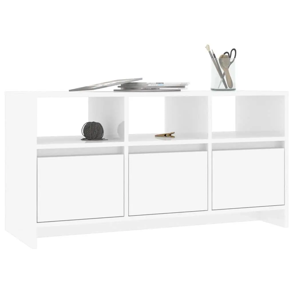 White High Gloss TV Cabinet